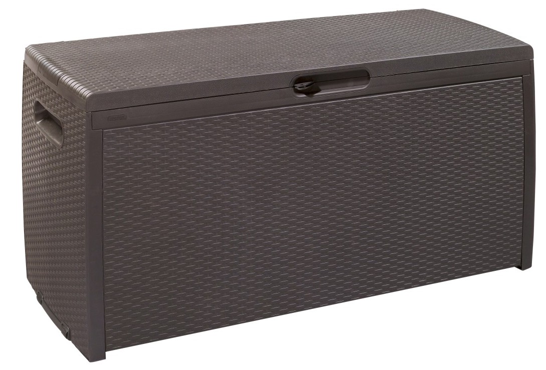 KETER RATTAN STYLE STORAGE BOX [ORTN3] 159.00 LANDERA, Outdoor storage and furniture