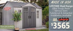 Plastic Garden Sheds Landera