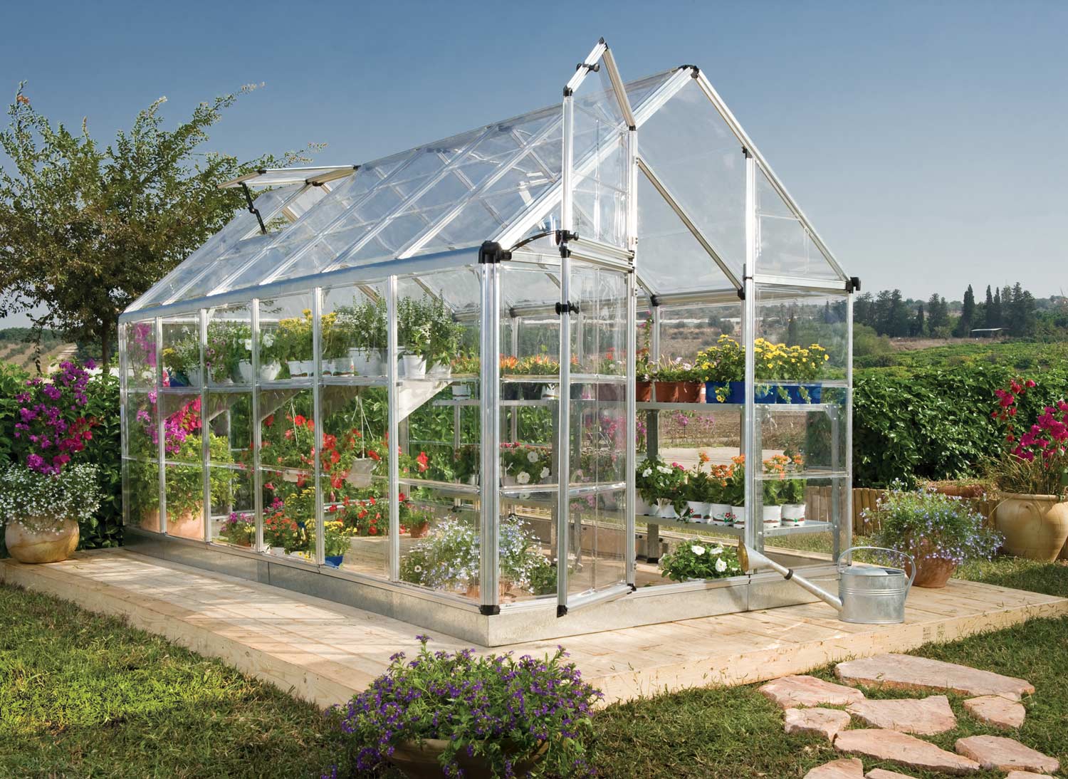 Silverline 6'x12' Greenhouse 1.8mx3.7m