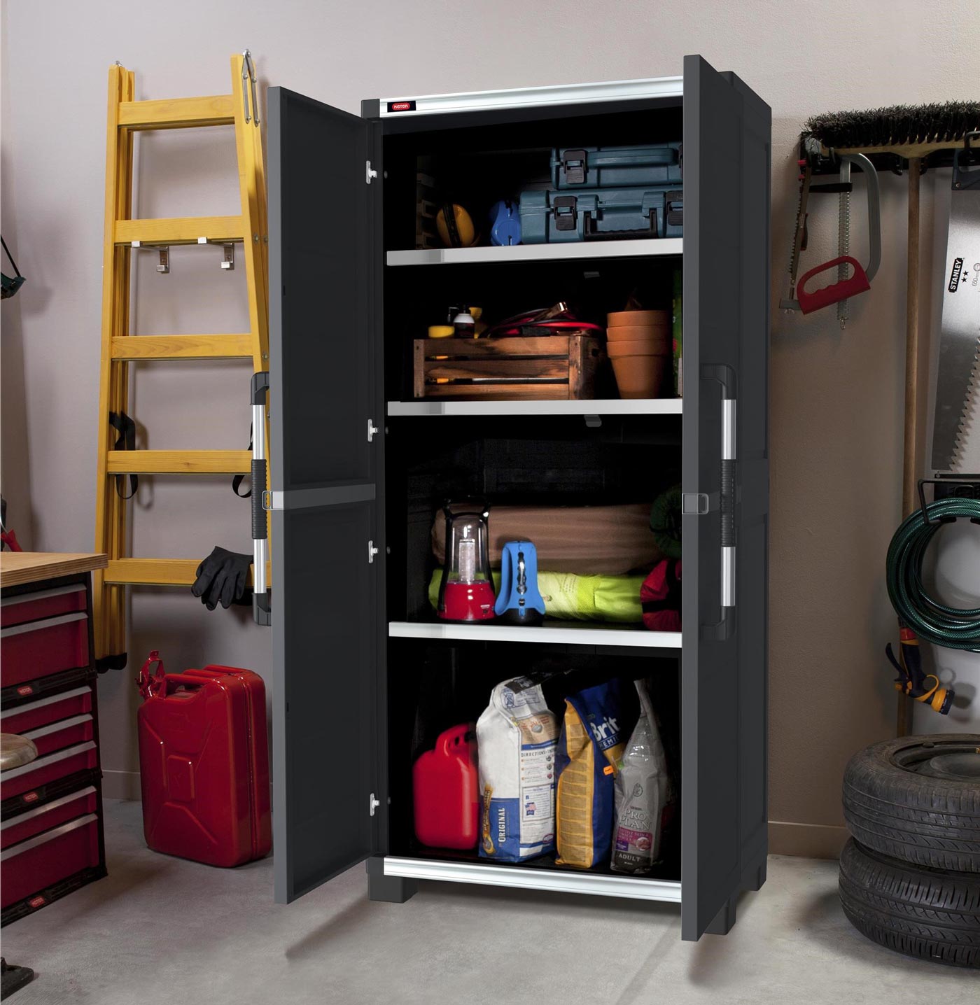 Keter Xl Garage Tall Cabinet