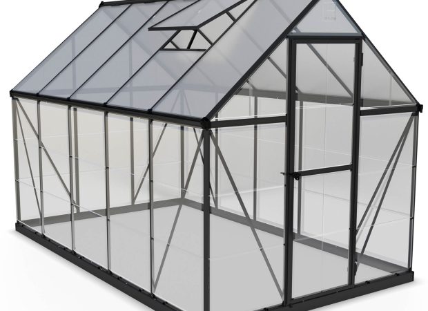 HYBRID 6'x10' GREY GREENHOUSE