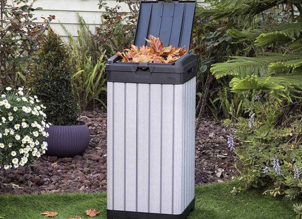 KETER ROCKFORD OUTDOOR RUBBISH BIN