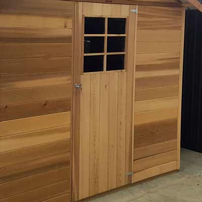 Cedar-shed-door