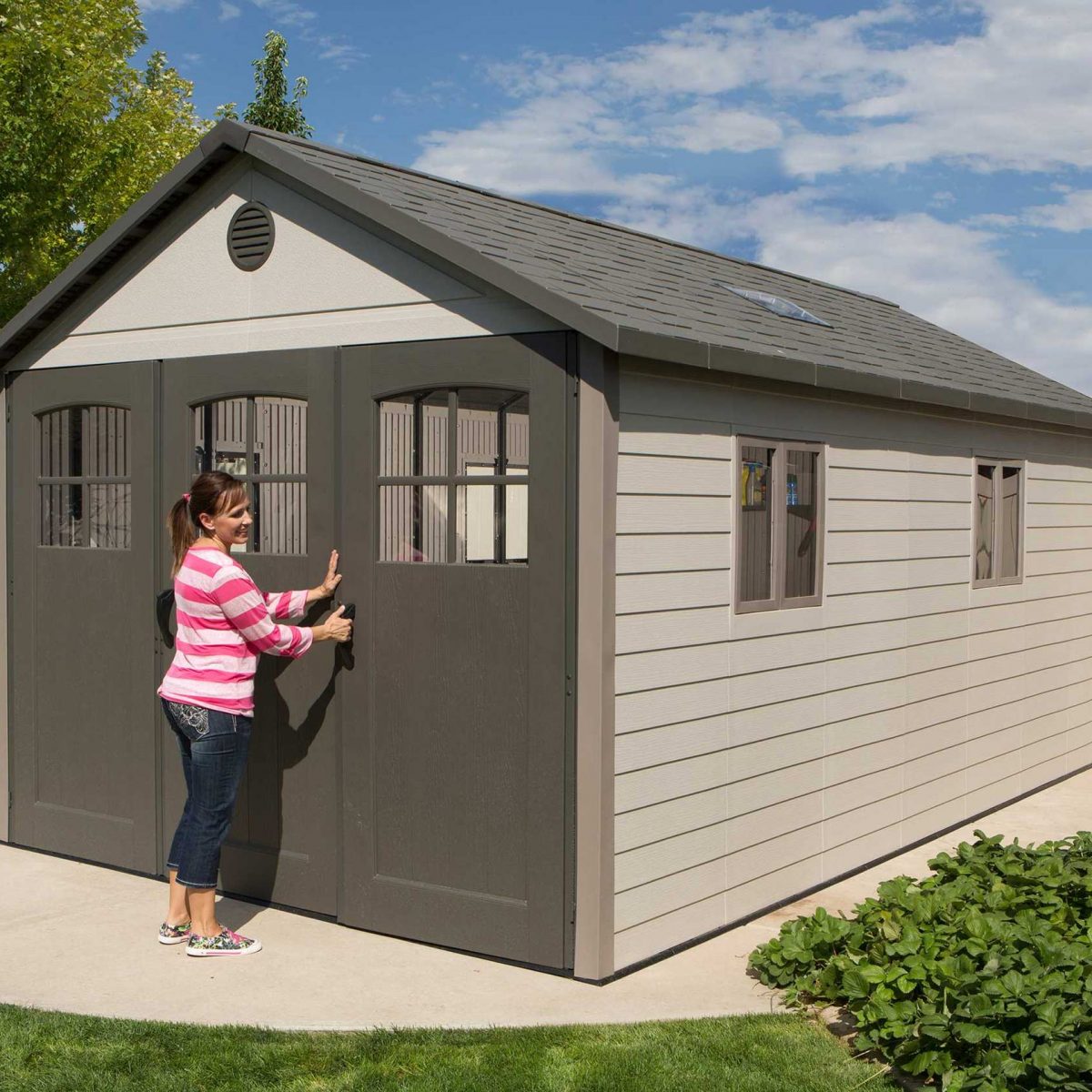 Lifetime X Ft Storage Garage Shed Kit My XXX Hot Girl