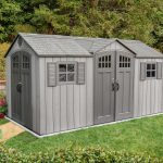 LIFETIME 15'x8' GARDEN SHED 4.6mx2.4m