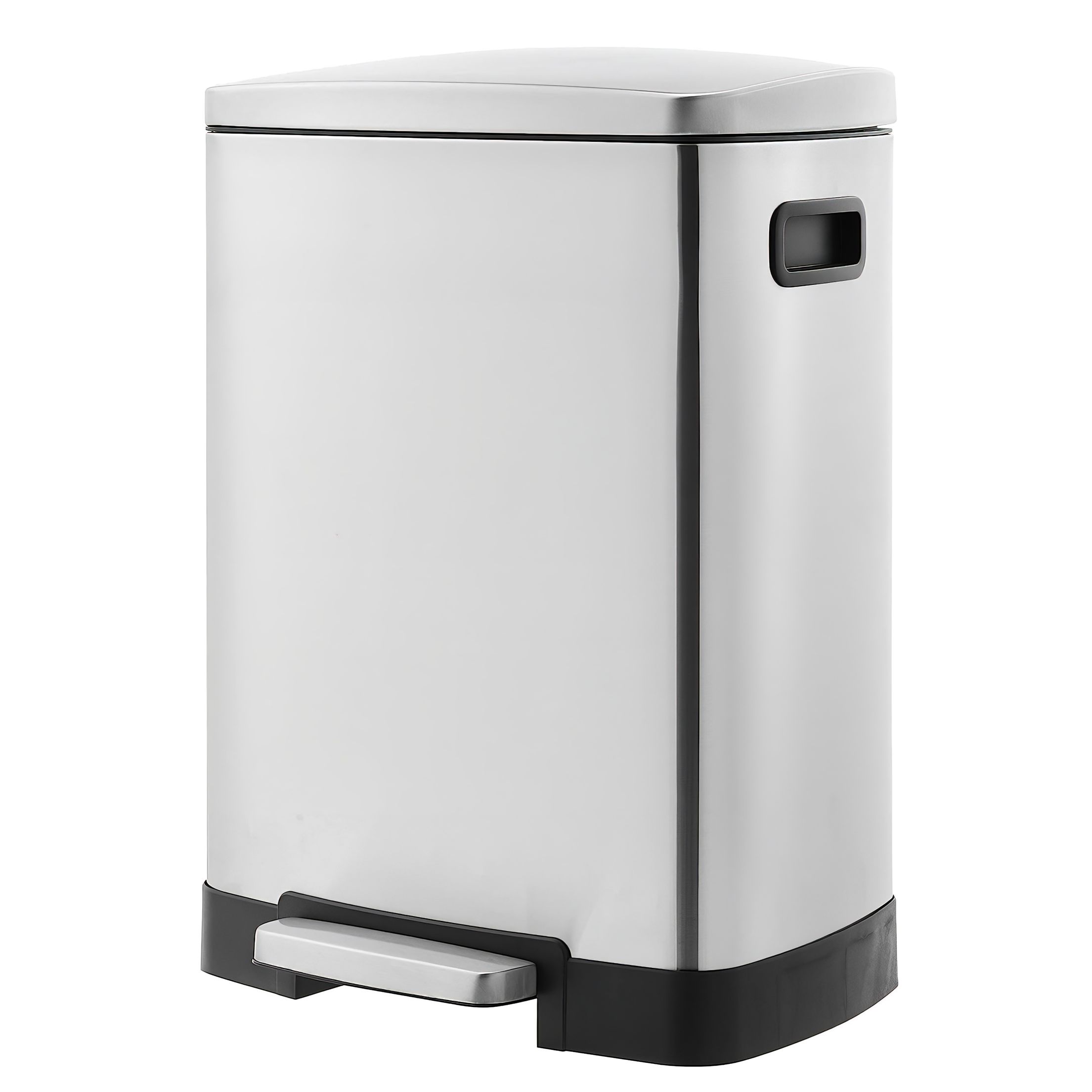 Stainless Steel 2 Compartment Pedal Bin – 15 & 25L