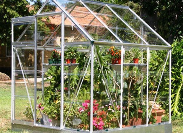 SILVERLINE 6'x6' GREENHOUSE 1.8mx1.8m