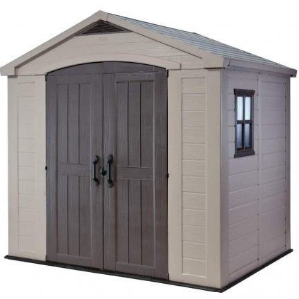 KETER FACTOR 8'x6' SHED 2.6mx1.8m