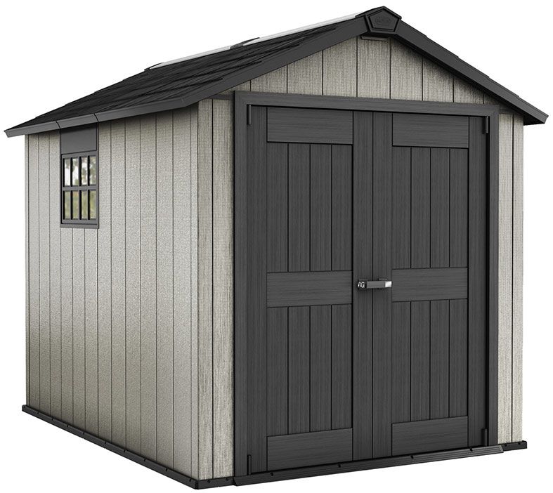 KETER OAKLAND 759 GARDEN SHED 2.3mx2.9m +Discount