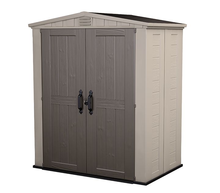 KETER FACTOR 6'x3' SHED $859 after discount 1.8mx1.1m